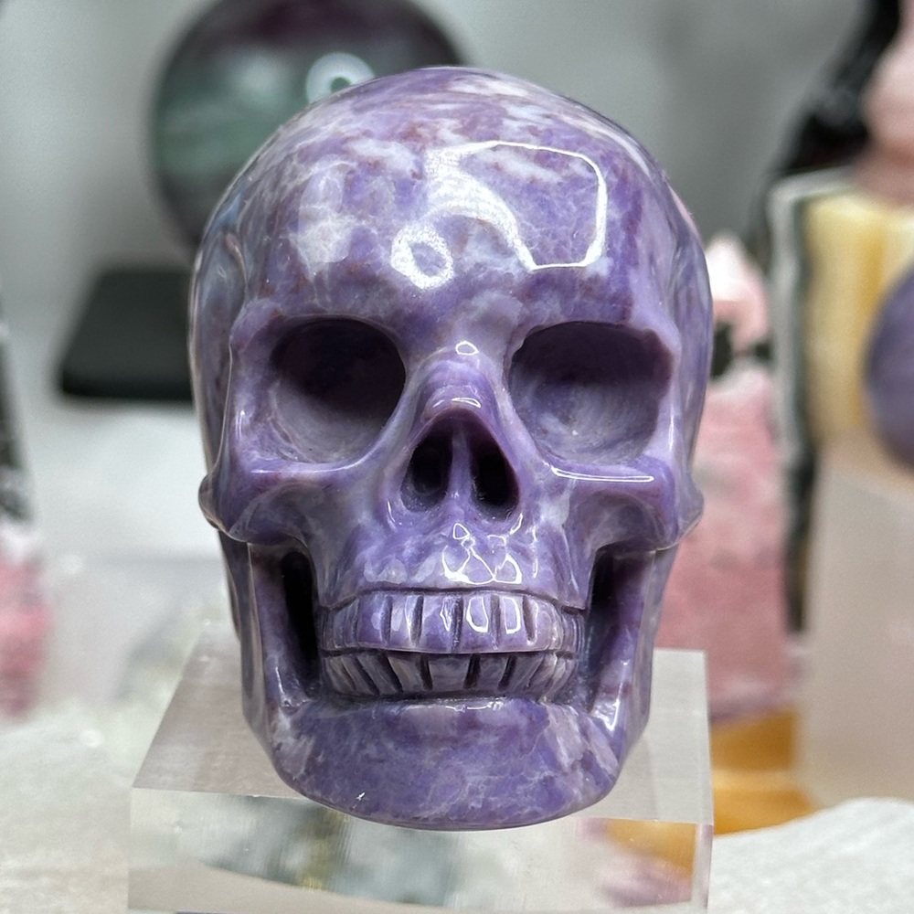 LavenderJade Skull- LJS01 - Picture 13 of 13